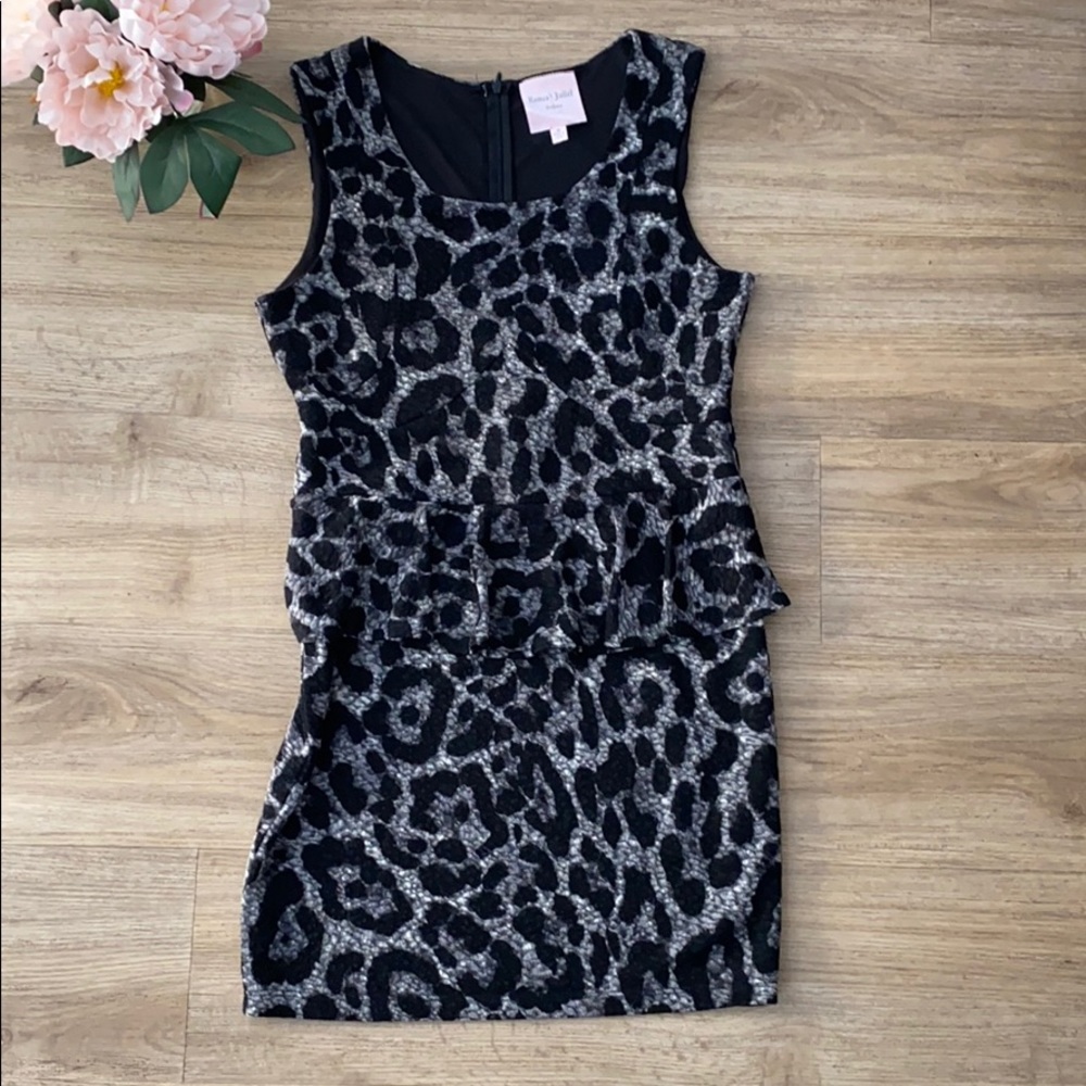 Romeo & Juliet Couture leopard Dress